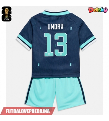 Lacne Dětský Futbalové dres Nemecko Deniz Undav #13 MS 2026 Krátky Rukáv - Preč (+ trenírky)